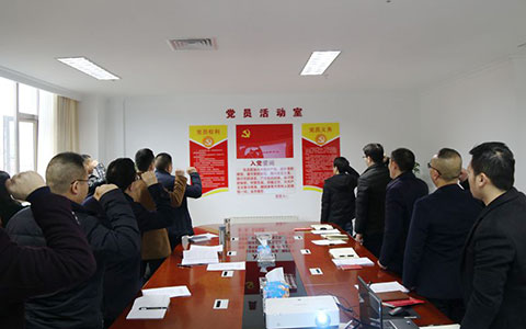 恩施國(guó)投公司黨支部開展2018年3月支部主題黨日活動(dòng)